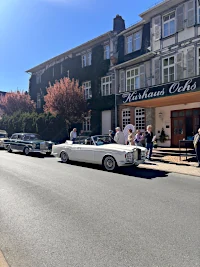 weißer Rolls Royce beim Start zur Ochsentour No. 9